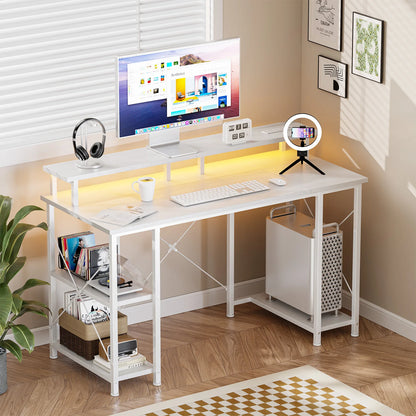 Bureau gaming LED équipé