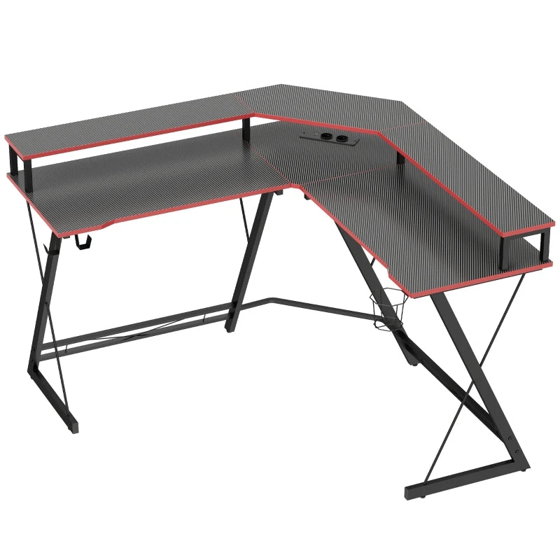 Bureau gaming en L équipé